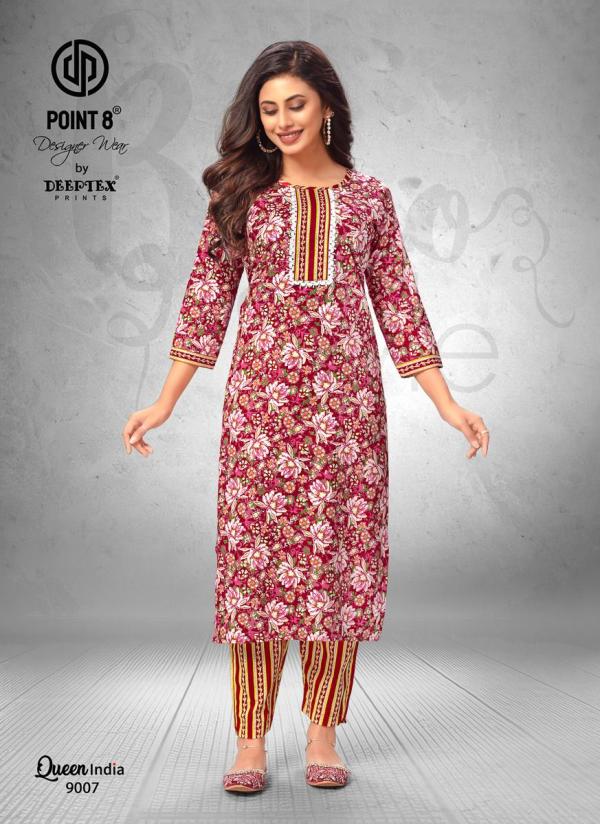 Deeptex Queen India Vol-9 – Kurti With Pant